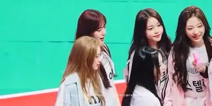 5 Potret Interaksi Girlgroup Gen 5 di ISAC 2025 yang Akrab Bak Teman Lama