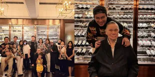 5 Potret Perayaan Ulang Tahun Ayah Baim Wong yang ke-78, Paula Verhoeven yang Tak Hadir Jadi Sorotan