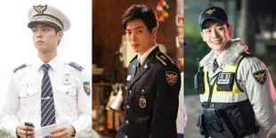6 Aktor Drama Tampan Ini Makin Gagah Saat Pakai Seragam Polisi