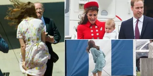 6 Insiden 'Rok Terbang' Yang Dialami Kate Middleton, Memalukan!