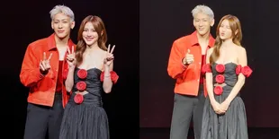 6 Potret Salting Bambam Got7 saat Bertemu Baifern Pimchanok, Reaksinya Bikin Ikutan Senyum