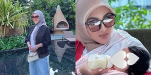 6 Potret Terbaru Syahrini Setelah Melahirkan, Tampil Semakin Langsing - Gaya Elegan Saat Momong Anak