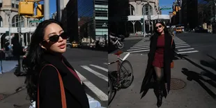 7 Gaya Rachel Vennya Liburan di Amerika, Gorgeous Banget