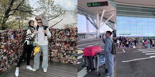 Momen Rezky Aditya Keciduk Kamera Dispatch Saat di Bandara Incheon, Berasa Idol K-Pop