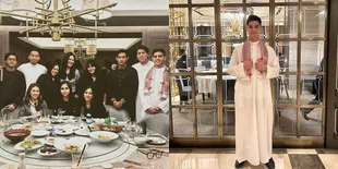 7 Potret Al Ghazali Bukber Bareng Teman-Teman SMA, Ada Mantan Pacar Juga - Gaya bak Pangeran Arab