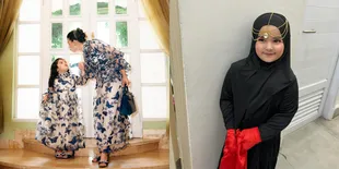 7 Potret Anak Tasya Farasya yang Paras Cantiknya Bikin Salfok, Gemas Pakai Headpiece Arabian Saat Wisuda