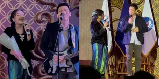 7 Potret Ariel NOAH Hadiri Wisuda Anak, Bikin Iri - Salfok Alleia Tampil Cantik Banget