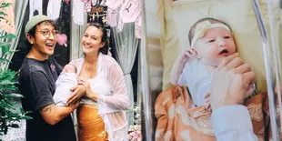 7 Potret Baby Djiwa Anak Nadine Chandrawinata yang Dapat Kejutan Ala Jerman Saat Pulang ke Rumah, Unik Banget Ada Dekorasi Jemuran Baju