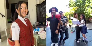 7 Potret Bahagia Sheila Marcia Bersama Dimas Akira dan Anji Saat Sang Anak Lulus, Kompak Datang ke Sekolah