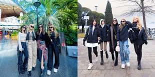 7 Potret Catheez, Meyden dan Vior Ikut Liburan ke Eropa, Kedekatannya dengan Seleb Ternama Disorot