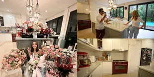 7 Potret Dapur Mewah Bunga Citra Lestari dengan Kitchen Island Besar, Disebut Jadi Jantungnya Rumah