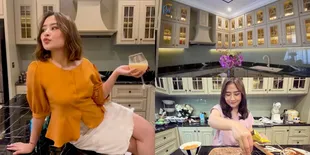 7 Potret Dapur Rumah Prilly Latuconsina yang Estetik dan Mewah, Desain Menawan dengan Sentuhan Nuansa Vintage