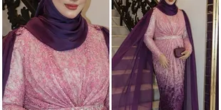 7 Potret Gaya Mewah Tasyi Athasyia di Kondangan, Outfit Total Rp16 Juta!