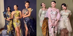 7 Potret Gisella Anastasia, Wendy Walters, dan Fuji Photoshoot Bareng, Akrab - Cantik Berkebaya