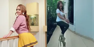 7 Potret Irma Dharmawangsa Pakai High Heels 20 cm, Tetap Lincah Bergoyang - Beri Atraksi Kocak
