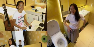 7 Potret Kamar Mandi Sheryl Shenafia yang Warnanya Kuning Banget, Sudah 17 Tahun Membersamai - Akui Jadi Tempat Sakral