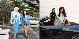7 Potret Kebersamaan Angel Lelga Bareng Anak yang Jarang Tersorot dan Makin Cantik