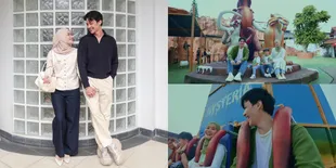 7 Potret Keseruan Dinda Hauw dan Rey Mbayang Liburan ke Ancol: Ngobrol Mesra di Atas Wahana Ekstrem!