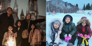 7 Potret Ketiga Anak Desta dan Natasha Rizky Liburan ke Jepang, Terlihat Bahagia Orang Tuanya Kumpul Bareng