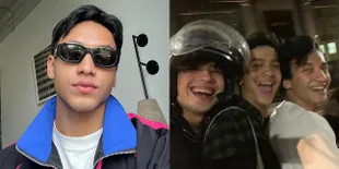 7 Potret Kocak Jefri Nichol Naik Motor 4 Orang bak Jamet, Ada Bryan Domani yang Paling Depan - Aksinya Bikin Ngakak