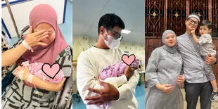 7 Potret Komika Musdalifah Basri Melahirkan Anak Kembar, Satu Meninggal Dunia