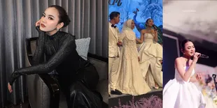 7 Potret Mahalini Manggung di Acara Nikahan, Penampilannya Dinilai Saingi Pengantin