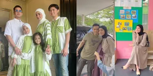7 Potret Momen Akur Olla Ramlan dan Aufar Hutapea di Sekolah Anak, Sempat Saling Tempelkan Kepala