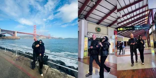 7 Potret Mulan Jameela dan Ahmad Dhani Tahun Baruan di Palangkaraya, Sambil Pacaran - Jarang-Jarang Pergi Berdua
