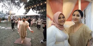 Meski Tak Sesuai Dress Code, Ini 7 Potret Nagita Slavina di Baby Shower Aurel Hermansyah yang Tetap Menawan dengan Gaun Warna Hijau