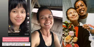7 Potret Natural Indah Permatasari Tanpa Makeup, Wajah Cantik Alami Bikin Banjir Pujian - Tak Malu Perlihatkan Bekas Jerawat