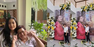 7 Potret Nurul Arifin Kenang 2 Tahun Meninggalnya sang Anak, Bikin Dekor dengan Banyak Bunga