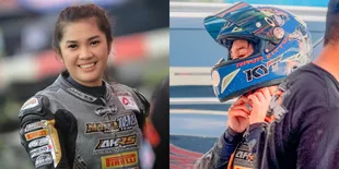 7 Potret Raya Kitty Ikut Balapan Oneprix Seri 3 Sentul, Aksinya Gahar - Finish di Posisi 8