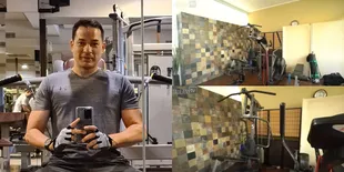 7 Potret Ruang Gym di Rumah Ari Wibowo yang Jarang Tersorot, Punya Peralatan Fitness yang Lengkap