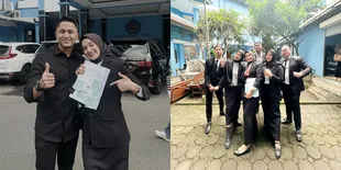 7 Potret Sonya Fatmala Lulus Sidang, Hengky Kurniawan Hadir - Tampak Seumuran Bareng Mahasiswa Lain