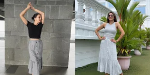 7 Potret Terbaru Donna Agnesia yang Makin Langsing, Berat Badan 55 Kg - Pamer Pinggang Ramping