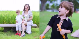 7 Potret Terbaru Koa Anak Celine Evangelista dan Stefan William, Wajah Boleh Bule Tapi Nyanyinya 'Ojo Dibandingke'