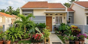 8 Ide Taman Tropis Mini untuk Rumah Subsidi, Sulap Lahan Terbatas Jadi Asri