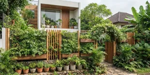 8 Pagar Ramah Lingkungan, Ide Kreatif untuk Rumah Minimalis yang Lebih Asri