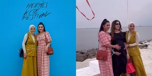 8 Potret Aurel Hermansyah dan Ashanty Hadiri Event Hermes, Kompak - Ibu Anak Rasa Bestie