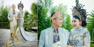 8 Potret Bella Shofie dan Suami Pose Mesra Pakai Baju Adat Bali, Serasa Jadi Pengantin Lagi