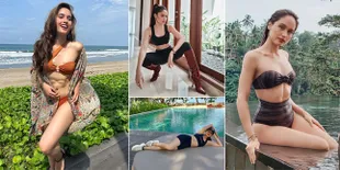 8 Potret Cinta Laura Pose Pakai Bikini dan Pamer Abs yang Sukses Bikin Netizen Salfok