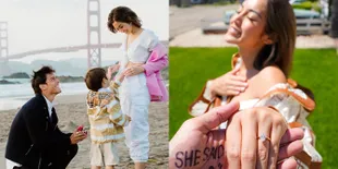 8 Potret Jessica Iskandar Dilamar Richard Kyle, Pamerkan Cincin &#38; Penuh Kebahagiaan