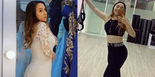 8 Potret Salmafina Sunan Pamer Tubuh Langsing, Fitting Baju - Olahraga