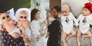 9 Momen Kompak Anak Kembar Syahnaz Sadiqah dan Jeje Govinda, Sukses Bikin Gemas