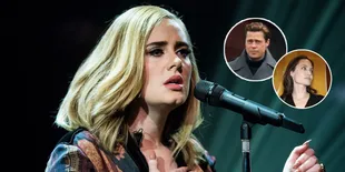 Adele Dedikasikan Konsernya Untuk Angelina Jolie - Brad Pitt