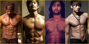 Adu Seksi Otot Kekar Aktor India VS Seleb Korea, Siapa Menang?