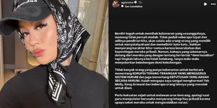 Agnez Mo Akhirnya Buka Suara hingga Ungkit Kasasi Terkait Kasus Royalti: Kebenaran Akan Selalu Menemukan Jalannya