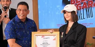 Agnez Mo Diangkat Jadi Duta Bangsa Bela Negara oleh Kementerian Pertahanan Indonesia