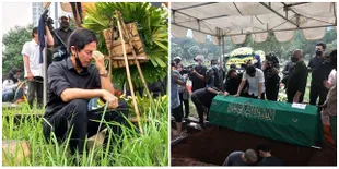 Air Mata Tak Terbendung, Addie MS Pilih Duduk Menyendiri Setelah Jenazah Oddie Agam Dikebumikan