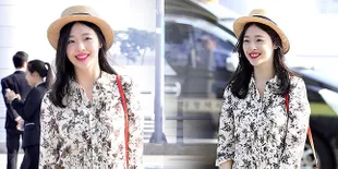 Airport Fashion Casual Puluhan Juta Choi Sulli, Lovely Abis